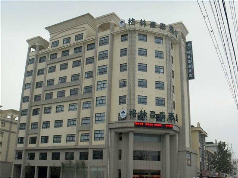 Greentree Inn Shandong Heze Cao County Qinghe Road Business Hotel Eksteriør billede