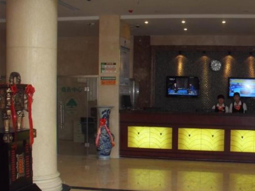 Greentree Inn Shandong Heze Cao County Qinghe Road Business Hotel Eksteriør billede