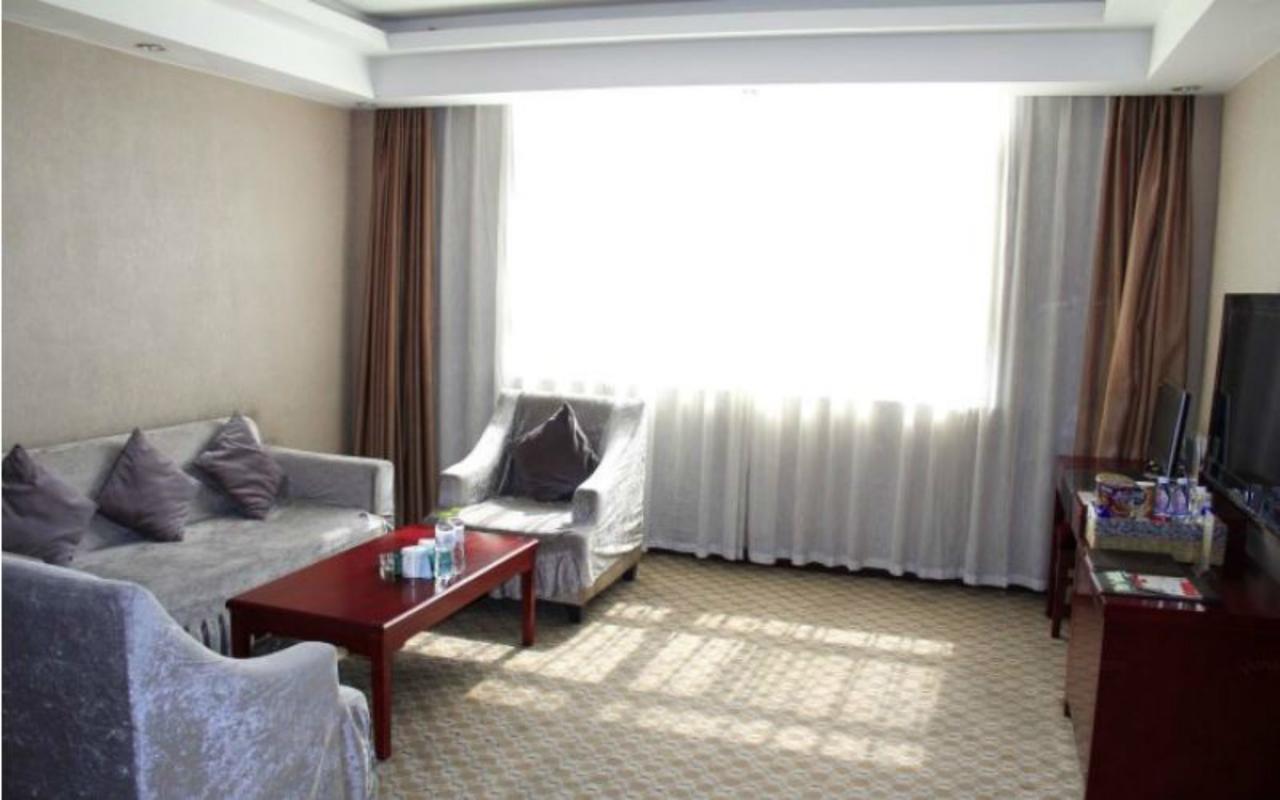 Greentree Inn Shandong Heze Cao County Qinghe Road Business Hotel Eksteriør billede